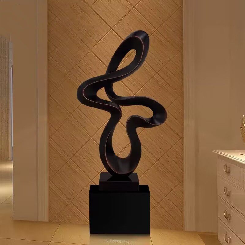 Dekorasi Patung Abstrak Besar  - Resin Art Decoration Items ulasan dan harga