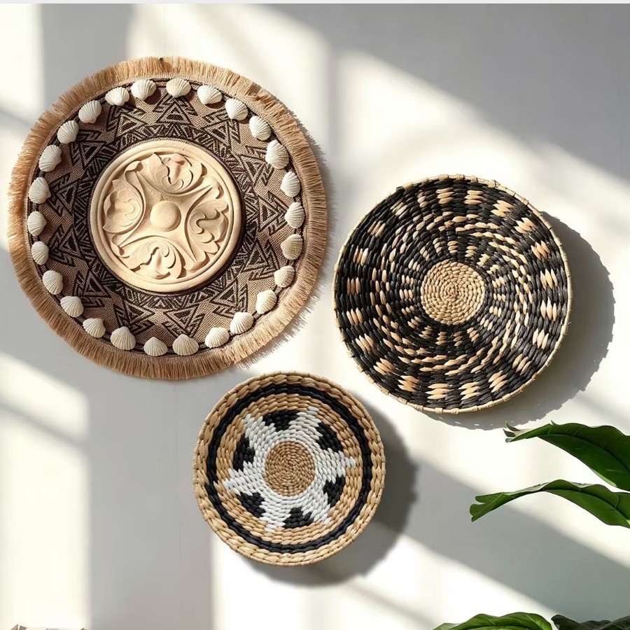 Dekorasi Dinding Jerami Boho A - Resin Art Aesthetic ulasan dan harga