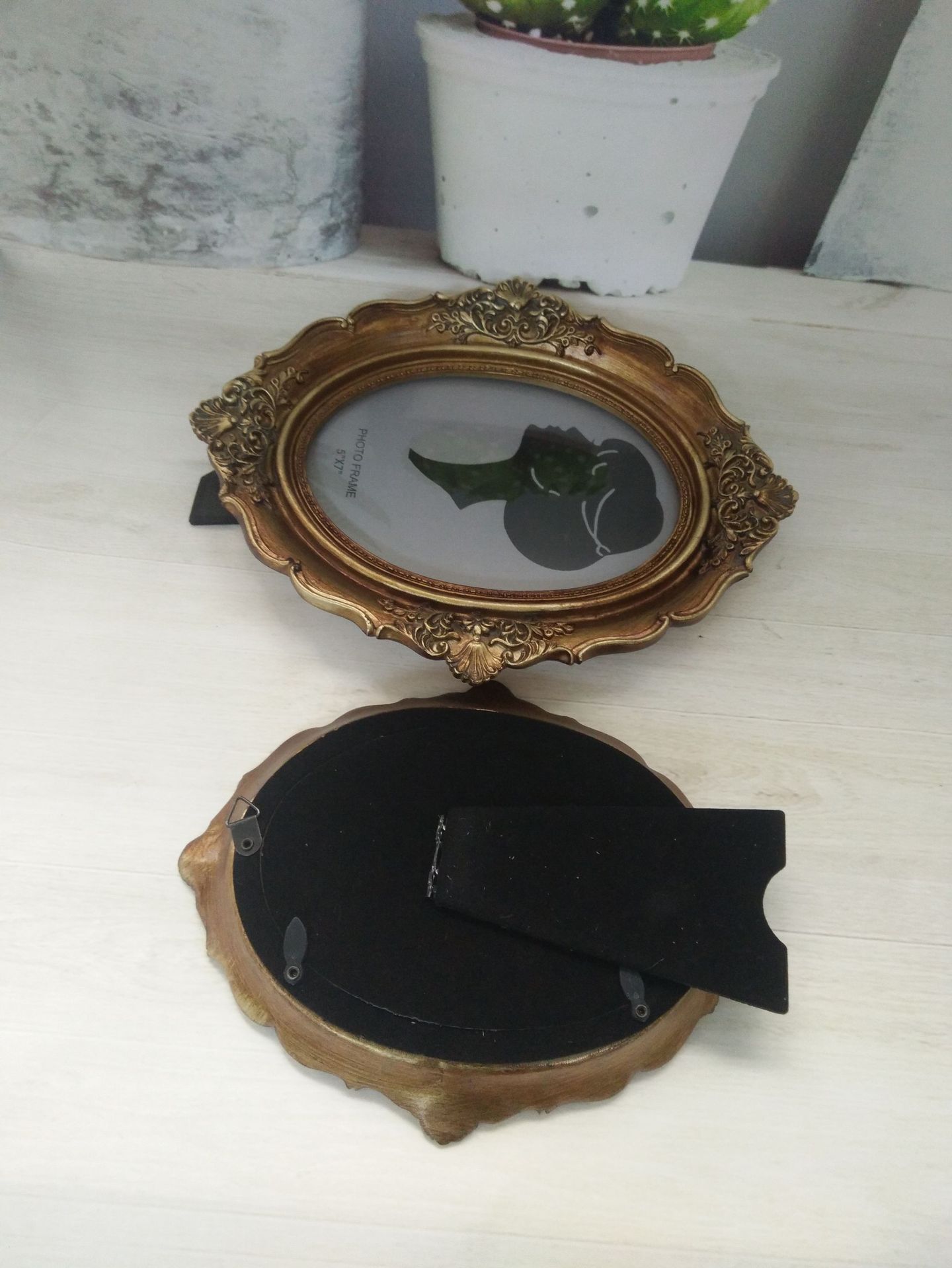 Bingkai foto Dekorasi Oval, bi - Resin Art For Photo Frame ulasan dan harga