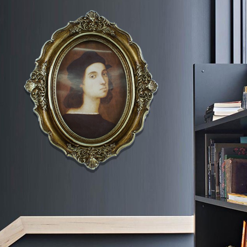Bingkai foto Dekorasi Oval, bi - Resin Art For Photo Frame ulasan dan harga