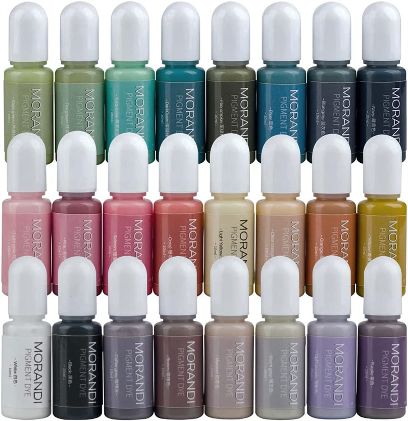 Pigmen Warna Opaque Morandi 24 - Resin Art Alcohol Ink ulasan dan harga