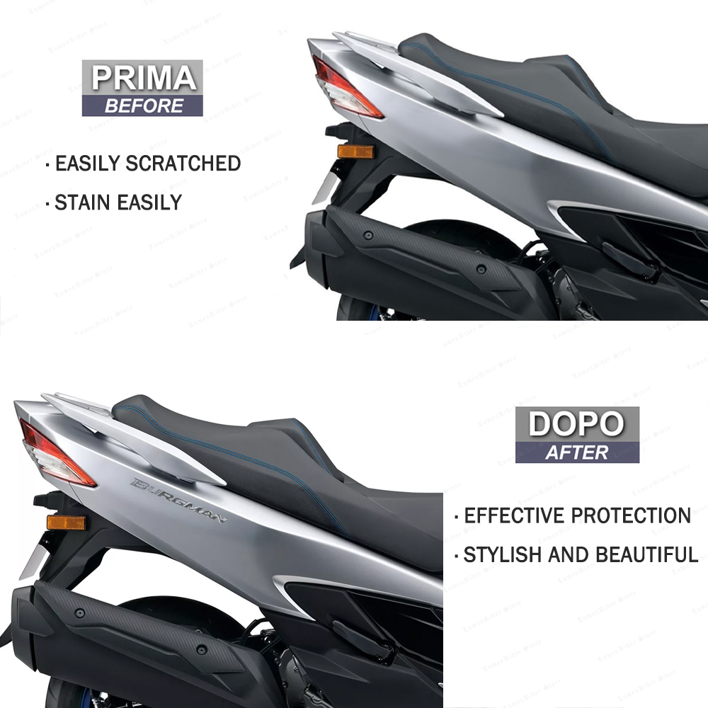 Untuk Suzuki Burgman 250 400 6 - Resin Art Logo ulasan dan harga