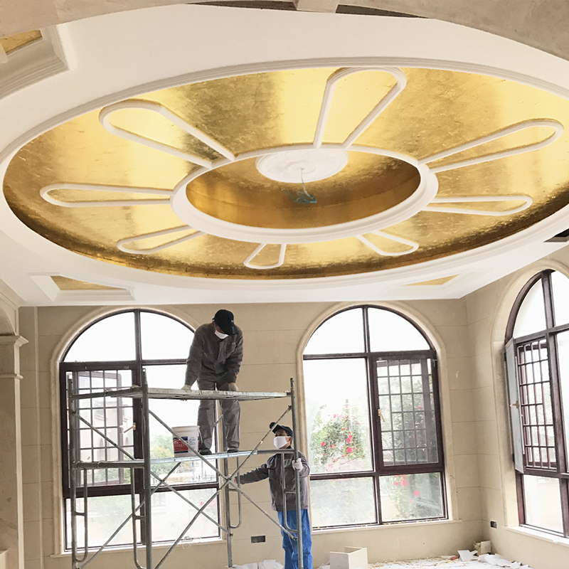 Imitasi Daun Emas Foil Warna L - Gold Leaf Foil ulasan dan harga