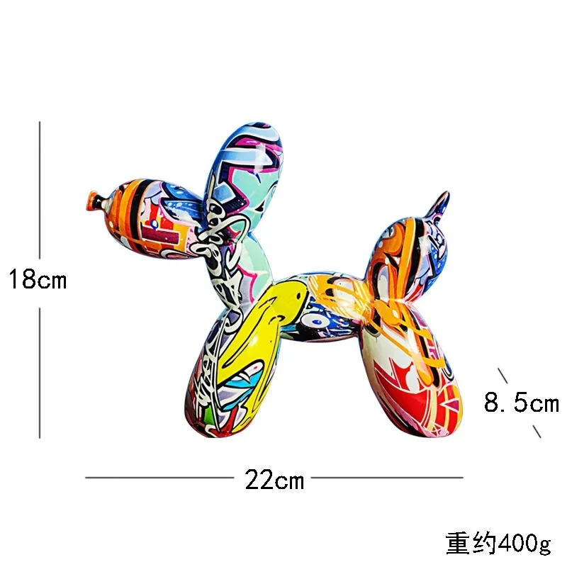 Patung anjing balon patung gra - Resin Art For Anniversary Gift ulasan dan harga