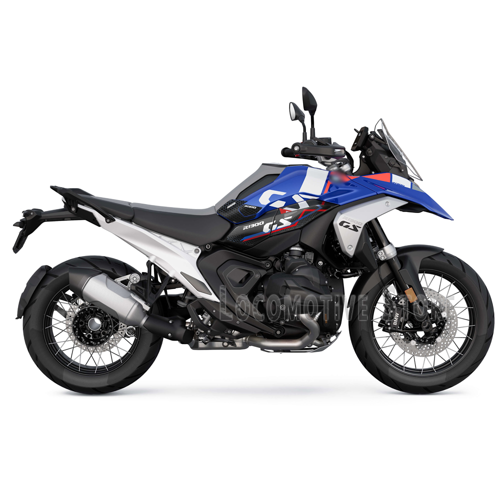Aksesori sepeda motor BMW R 13 - Resin Art Sticker ulasan dan harga