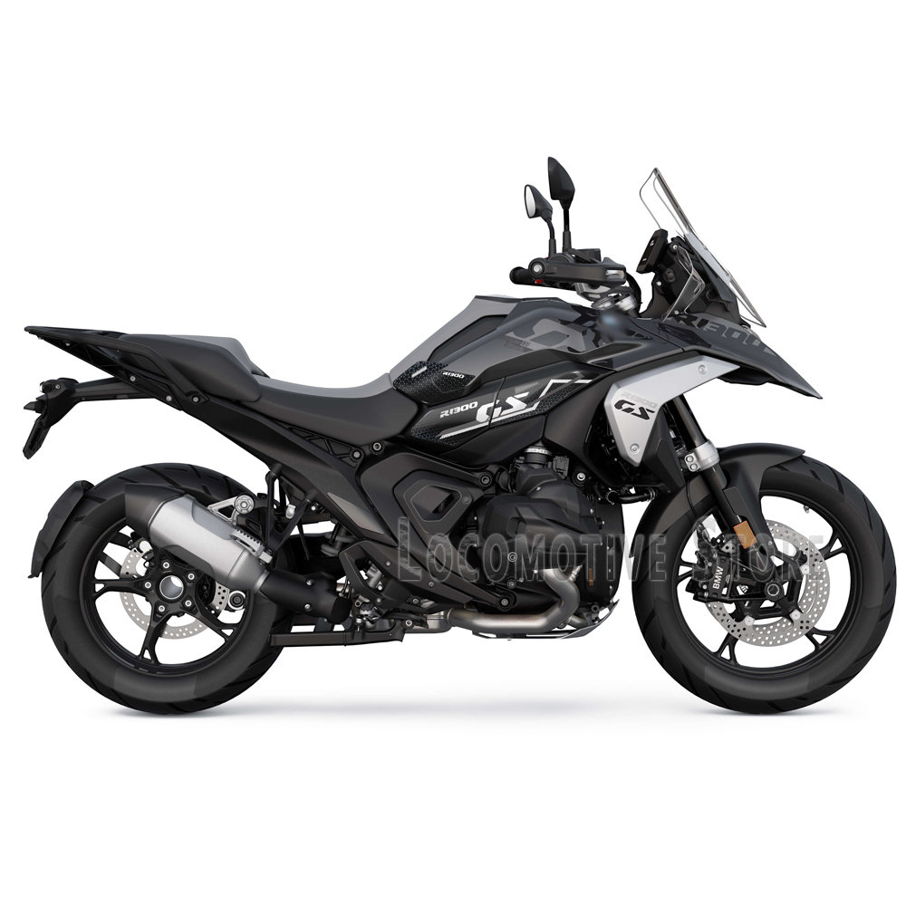 Aksesori sepeda motor BMW R 13 - Resin Art Sticker ulasan dan harga