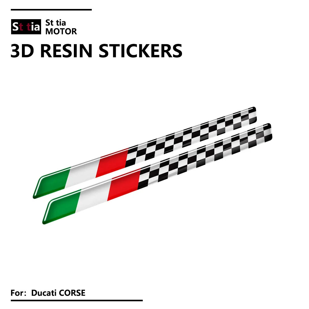 Stiker bendera reflektif Resin - Resin Art Logo ulasan dan harga