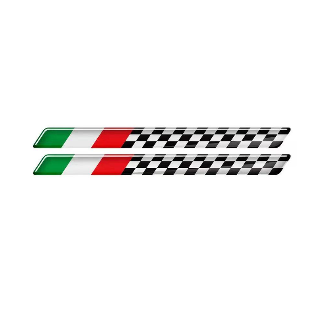 Stiker bendera reflektif Resin - Resin Art Logo ulasan dan harga
