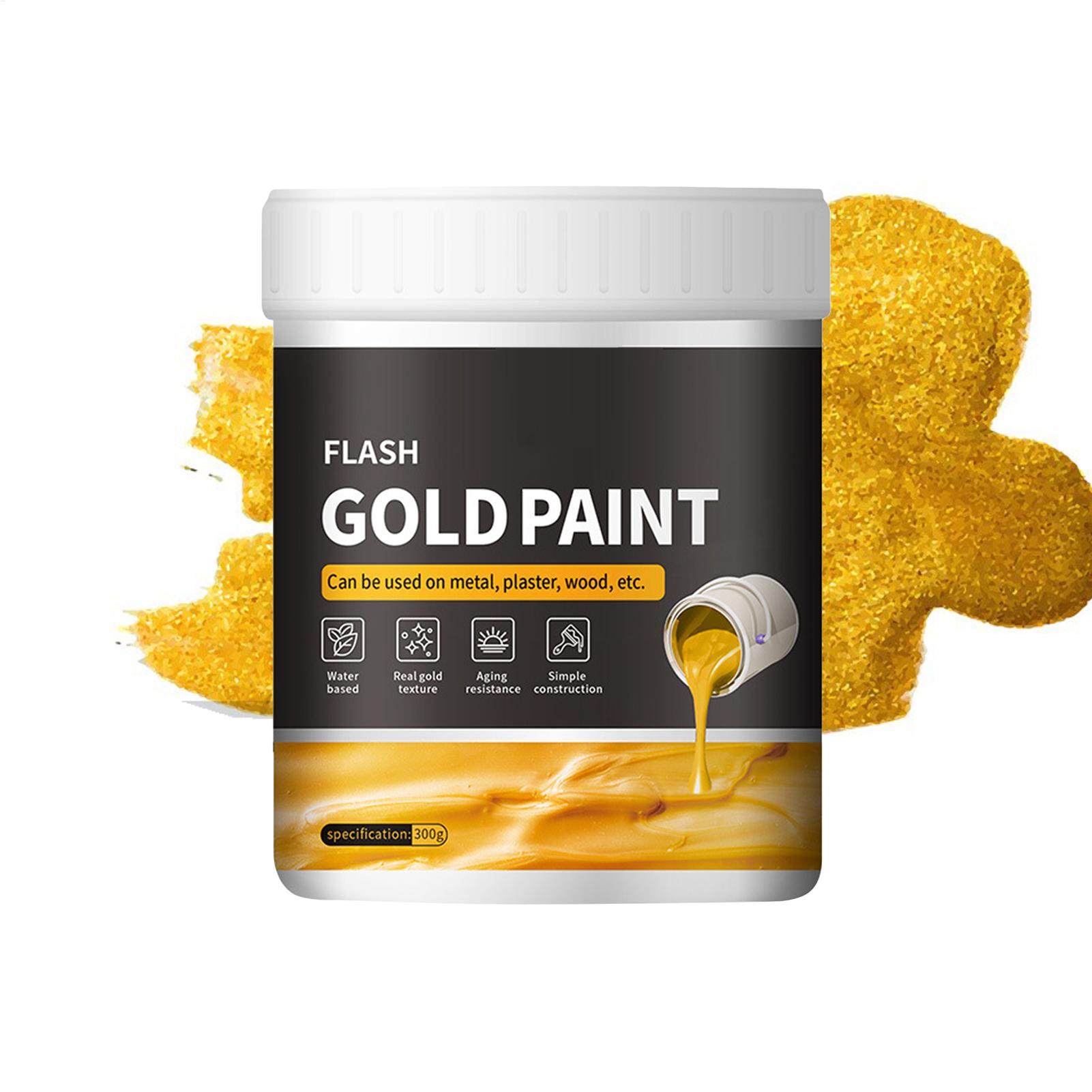 300g Cat Foil Emas Cair Tidak  - Gold Leaf Foil ulasan dan harga
