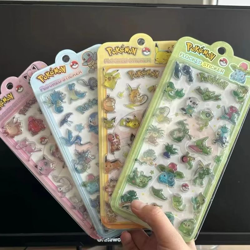 Stiker PokéMon Baru Ornamen Ju - Resin Art Sticker ulasan dan harga