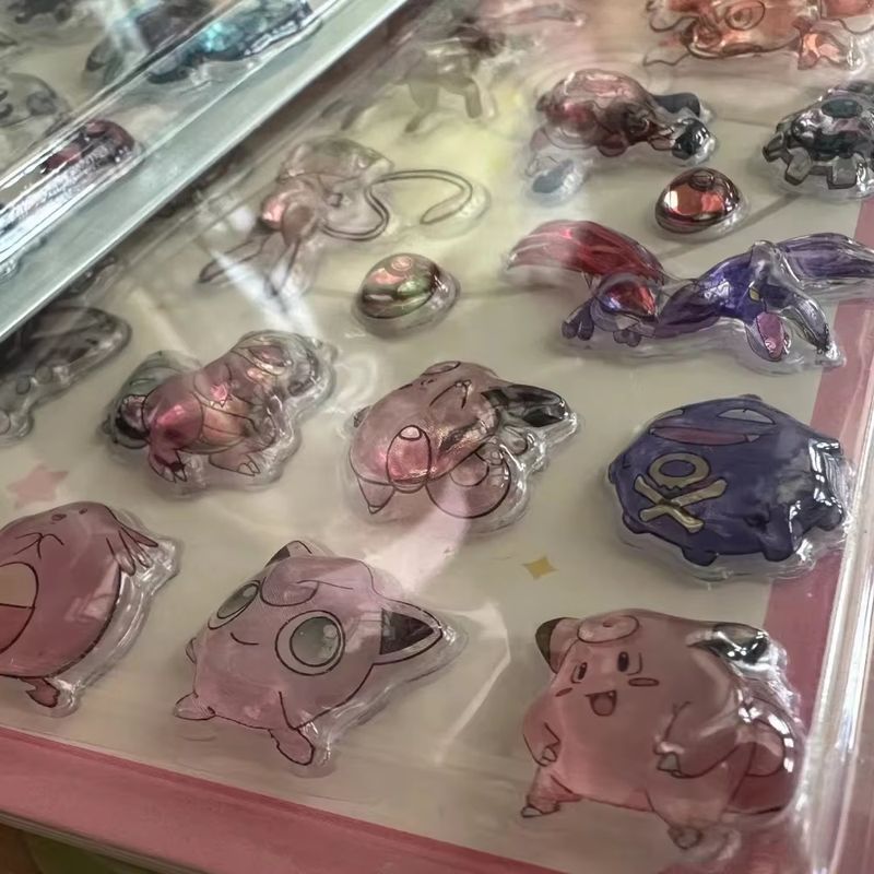 Stiker PokéMon Baru Ornamen Ju - Resin Art Sticker ulasan dan harga